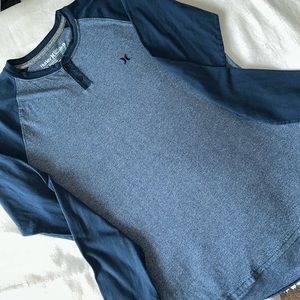 Hurley Men’s Long Sleeve Tee, Size Large